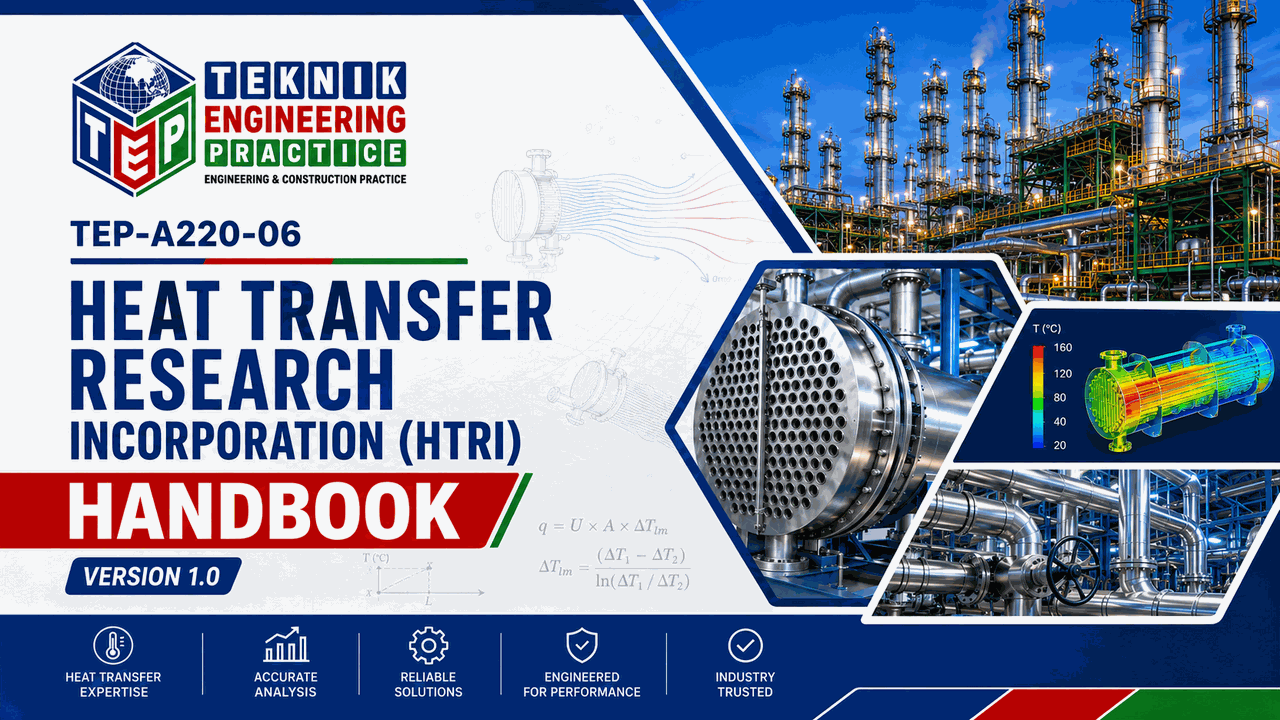 Thumbnail for TEP-A220-06 HEAT TRANSFER RESEARCH INCORPORATION (HTRI) HANDBOOK VERSION 1.0